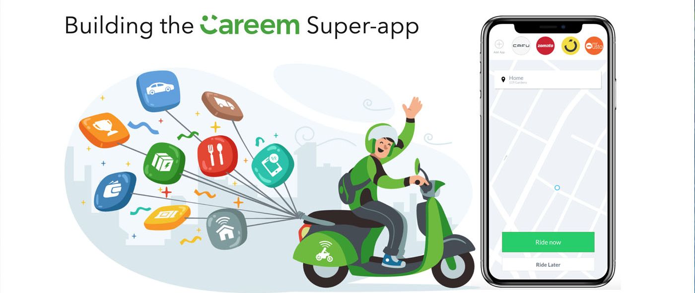 ِشركة "كريم" Careem تعلن إطلاق تطبيقها الفائق Super App في بعض أسواقها